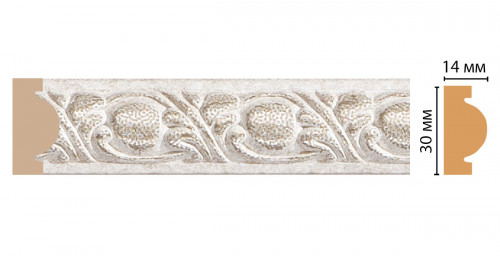 Молдинг DECOMASTER 157-19D (30*13*2400мм)