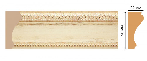 Молдинг DECOMASTER 151-1028 (50*22*2400мм)