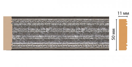 Молдинг DECOMASTER 156-44 ДМ (51*11*2400 мм)