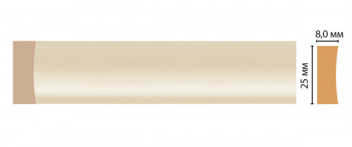 Молдинг DECOMASTER D046-61 (25*8*2400мм)