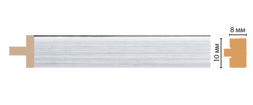 Молдинг DECOMASTER 196-1153 (10*9*2400мм)