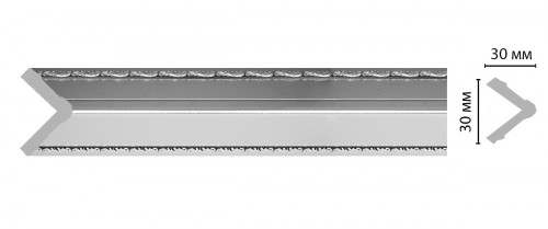 Угол DECOMASTER 116-63ШК/28 ШК/28 (30*30*2400мм)