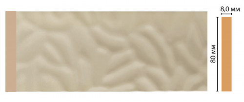 Молдинг DECOMASTER D039-61 ШК/32 (80*8*2400 мм)