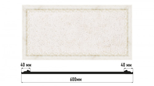 Декоративное панно DECOMASTER D3060-40 (600*300*18мм)
