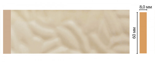 Молдинг DECOMASTER D040-61 ДМ(60*8*2400мм)