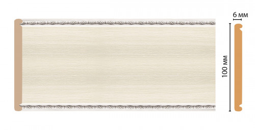 Декоративная панель DECOMASTER F10-15 (100*6*2400мм)