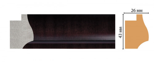 Багет DECOMASTER FM20-2 (43*25*2850мм)