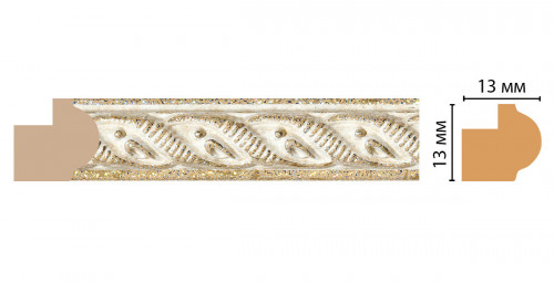 Молдинг DECOMASTER 118-18 (13*13*2400мм)