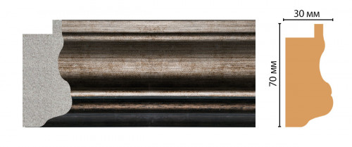 Багет DECOMASTER FM11-2 (70*30*2850мм)