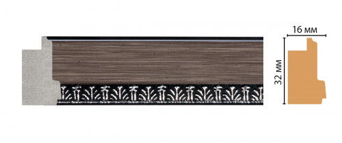 Багет DECOMASTER FM16-1 (32*16*2850мм)
