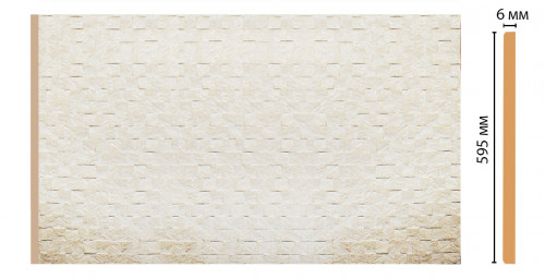 Декоративная панель DECOMASTER R60-22 (595*4*2400мм)